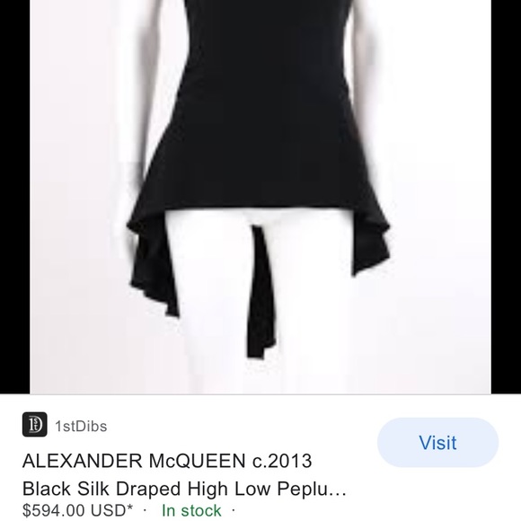 Alexander McQueen top - Picture 7 of 7